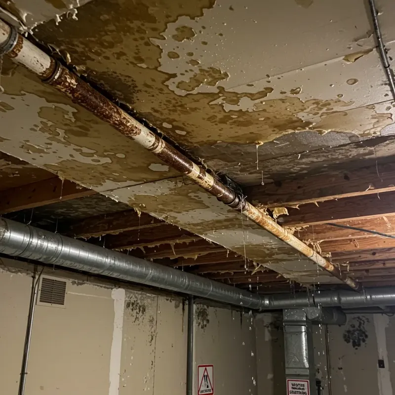 Ceiling Water Damage Repair in Crow Agency, MT