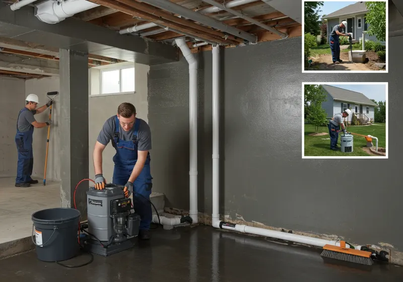Basement Waterproofing and Flood Prevention process in Crow Agency, MT